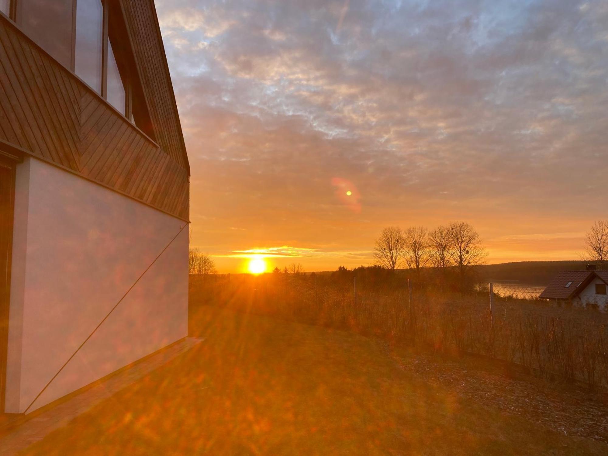 Luksusowy Apartament Ryn Mazury Widok Na Jezioro, Goraca Balia Exterior foto